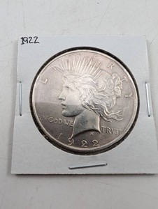 1922 Peace Silver Dollar