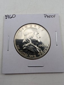 1960 Proof Franklin Half Dollar