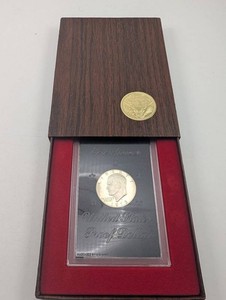 1973-S 40% Silver Eisenhower Proof Dollar in Presentation Case