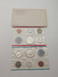 1964 U.C. U.S. Mint Coin Set