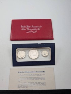 U.S. Mint Bicentennial Silver Uncirculated Set 1776-1976 40% Silver