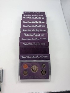 United States Mint Proof Sets (Lot of 10)