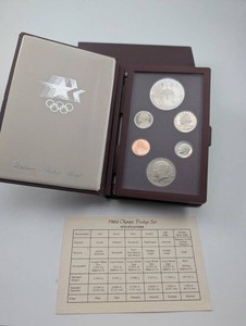 1984 Olympic Prestige Coin Set