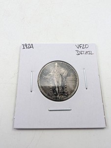 1924 Standing Liberty Quarter VF20 Detail