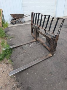Virnig Skidsteer Fork Attachment