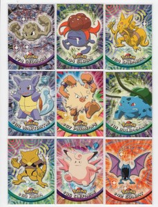 1999 Topps Pokmon TV Animation Edition #44 Gloom, #57 Primeape, #44 Gloom, and More in Nice Condition