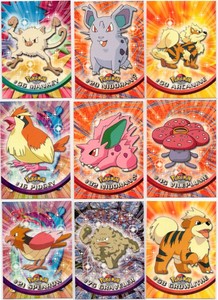 1999 Topps Pokmon TV Animation Edition #29 Nidoran, #21 Spearow, and More in Nice Condition