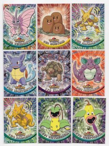 1999 Topps Pokmon TV Animation Edition #76 Golem, #49 Venomoth, #64 Kadabra, and More in Nice Condition