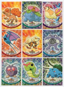 1999 Topps Pokmon TV Animation Edition #41 Zubat, #48 Venonat, #17 Pidgeotto, and More in Nice Condition