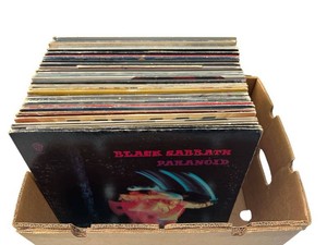 Vintage Vinyl LP Record Lot Including Black Sabbath, The Grateful Dead, Foghat, The Fifth Dimension, Air Supply, Jefferson Starship, Blue Oyster Cult, The Who, Alice Cooper, The Beach Boys, and More