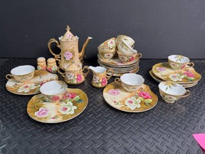 Royal Staffordshire Floral Tea Service Set