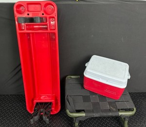 MTM Case-Gard Shooting Rest, Folding Stool & Cooler Mixed Lot