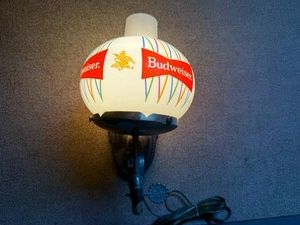 Budweiser Beer Wall Sconce Lamp