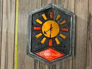 Grain Belt Light Up Clock