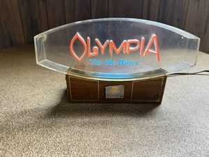 Olympia Beer Lighted Sign