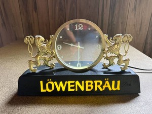 Lowenbrau Light Up Clock