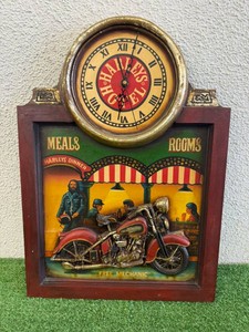 Harley Davidson Clock