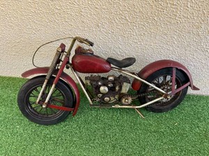 Metal Motorcycle Artwork