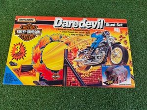 Matchbox Harley-Davidson Daredevil Stunt Set