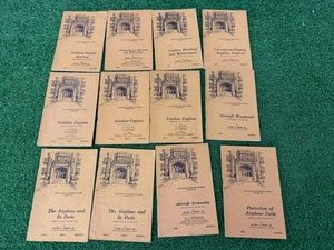 Vintage Aviation Instruction Booklets (ICS)