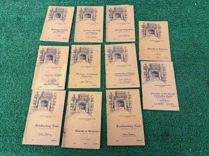 Vintage Aviation & Mechanics Instruction Booklets (ICS)