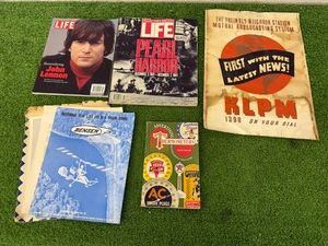 Life Magazines, Thermometers Price Guide, Bensen Flying Brochure