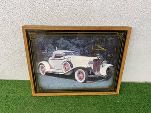 Automobile Art Clock