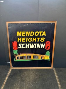 Vintage Mendota Heights Schwinn - Translucent Sign - 48 X 48 in