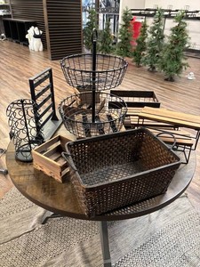 Mixed Lot Tabletop Display Boxes & Risers