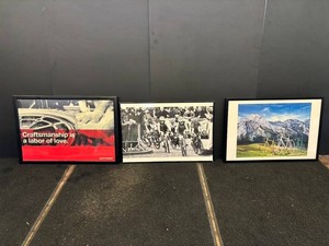 Bontrager Framed Bicycle Poster Set (Lot of 3)