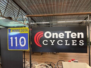 OneTen Cycles & Minnesota 110 Signs Mixed Lot