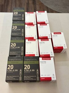 Teravail & Bontrager 20-Inch Bicycle Tubes Mixed Lot