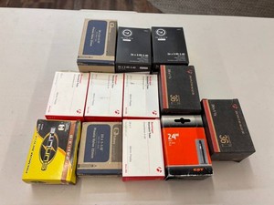 Mixed Lot of 12 Bicycle Inner Tubes