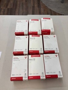 Bontrager Bicycle Tubes 12.5 X 1.75-2.25 Standard Schrader (Lot of 9)