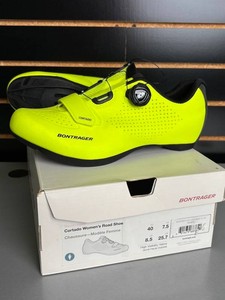 Bontrager Cortado Womens Road Shoes Size 40 High Visibility Yellow