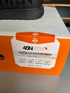 45NRTH Wolvhammer Winter Cycling Boots Size 40 EU - BOA Repair Parts Included