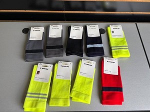 Trek Race Crew Sock Assortment Size S (Lot of 9)