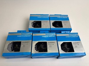 Shimano CS-HG200-7 7-Speed Cassette Sprocket Set (Lot of 5)