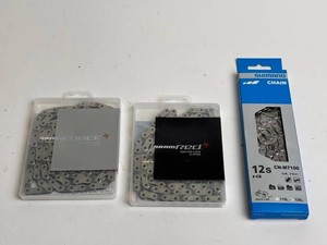 SRAM Force, SRAM Red & Shimano 12-Speed Bicycle Chain Mixed Lot