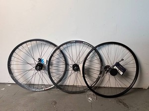 Shimano Deore & WEI XM280 D 26in Bicycle Wheels (Lot of 3)
