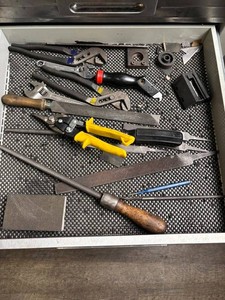 Mixed Hand Tool Lot - Files, Wrenches & Pliers