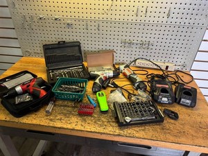 Craftsman, DeWalt, Skil & Dremel Cordless Tool Mixed Lot