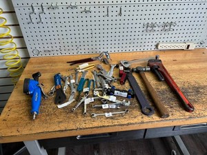 Mixed Lot Bike & Hand Tools - Park Tool Wrench Included