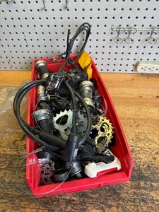 Shimano & SRAM Bicycle Drivetrain Parts Mixed Lot