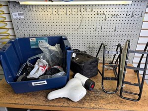 Electra Bicycle Rack, Seat & Parts Mixed Lot