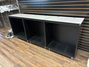 Three-Bay Display Cabinet Unit