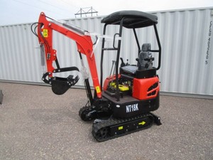 CFG Industry YNTK18 Excavator wKubota Diesel, Pilot Controls, Side Swing Boom & Hydraulic Bucket Thumb