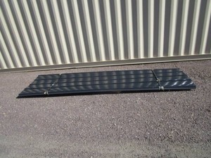 50pcs 3x12 Corrugated Steel Charcoal Color