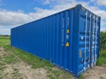 CICU6235992 // 40 Ft Shipping Container, Blue, One End Door, 40HC, Single Trip