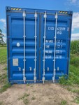 CICU6235992 // 40 Ft Shipping Container, Blue, One End Door, 40HC, Single Trip